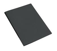 HF2 Presentazione Libro Flex (30 tasche trasparenti) | A4 Front-Page Portfolio & Project Display Cartella per riunioni e conferenze | Poly Clear Pocket Folder | Nero, 119368, 30 tasche