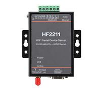 HF2211 Serial Device Server, RS232 / 485/422 a WIFI ed Ethernet DTU Modulo di comunicazione a messaggi brevi, Supporto per dispositivo di comunicazione dati seriale 5-36VDC