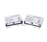 HF49FD-005-1H11 / HF49FD-012-1H11 / HF49FD-024-1H11 Power Relay, High Reliability, PCB Mount, Multiple Coil Voltages, Industrial & Automation Use(HF49FD-024-1H11)