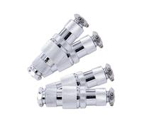 HFBIZZKFE 2 pezzi Connettore di aggancio for aviazione 25 mm GX25D connettore circolare push-pull 2 pin 3 pin 4 pin 5 pin 6 pin 7 pin 8 pin 9 pin 10 pin 12 pin maschio-femmina(5 pin)