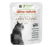 Hfc highly appetizing cat 50 g pouch sardine