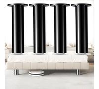 HFDASUENT 4x Piedini per mobili in acrilico, Piedini di Sostegno de Divano Trasparente Gambe per Divano Rialzi per Mobili per armadietti letti Armadio Cassetto