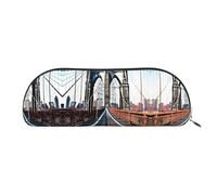 Hfderw Custodia in pelle semicircolare con cerniera, custodia stereo, portatile, astuccio per matite, borsa per il trucco, borsa per riporre, oro, Taglia unica, Art Deco