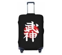 HFDGFJKKL Giapponese Kanji Arte Marziale Karate Aikido Judo Copertura Bagagli Divertente Samurai Valigia Protector Copre Vestito Per 18-32 pollici