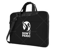 HFDGFJKKL Portatile da zaino Don't Panic Shoulder compatibile con il regalo per il Festival della copertura del netbook per PC da 13/14/15,6 pollici
