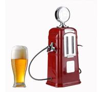HFDJRWK Distributore di Birra Rosso, Distributore di Alcolici da 1000 Ml, Decorazione da Scrivania for la Casa, Adatto for Whisky, Vodka, Cocktail, ECC.