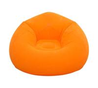 HFDJRWK Poltrona gonfiabile per esterni, pieghevole, portatile, perfetta per la camera da letto di adolescenti e ragazze, tessuto felpato testurizzato a coste