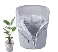 HFDJRWK Winter Frost-Proof Pot Cover Frost And Freeze Protection Insulated Pot/Shrub/Tree Cover Protective Cover Designed for Potted Shrubs And Fruit Trees(Gray,45 * 50cm)