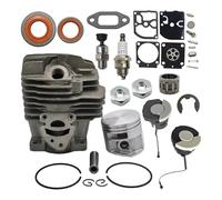 HFDT5GHC 44.7mm Cylinder Piston Carb Kit for Stih MS261 MS 261 MS261C Chainsa Replacement 1141 020 1200 Oil SEL Gas cap