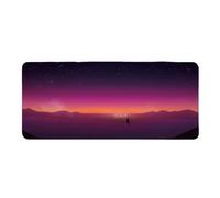 HFDTGD Grande Tappetino Per Mouse Da Gioco 800x300mm Stampa Stile Giapponese O Opzione Immagine Personalizzata Tappetini Mousepad Antiscivolo Lavabile Con Bordi Cuciti Durevoli PC