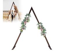 HFDTS Arco Triangolare for Matrimonio, Sfondo for palcoscenico all'aperto, Cornice Floreale, Accessori for Fotografia in Studio