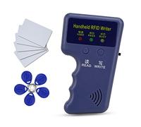 HFeng NUOVO 125Khz Palmare RFID Copier Reader Reader Duplicatore Programmatore + 10pz EM4305 / T5577 chiave tag token