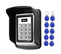 HFeng RFID Sebury Metal Access Control Copertura tastiera Tastiera esterna impermeabile Sistema di controllo accessi Kit controller di accesso Lettore + 10 pz Chiave portachiavi Carta