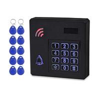 HFeng Tastiera di controllo accessi RFID impermeabile IP68 Wiegand 26 Sistema di controllo accessi per porte esterno 125KHz con tag portachiavi EM4100 da 10 pezzi