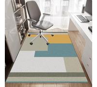 HFERTSCN 100 x 120 cm Matro per Protezione per Pavimenti per sedie da Gioco e sedie da Gioco sottovalutate per Pavimenti duri e Tappeto Sedia Multiuso Laminato per Uso Domestico e Ufficio FANDIAO