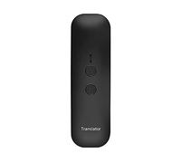 HFERTSCN C-1 Bluetooth 5.0 Connessione Rapida Ricaricabile Mini Voce Portatile Smart Transport Multi-Language per riunioni di Business all'estero (Colore: Rosso) (Nero) FANDIAO