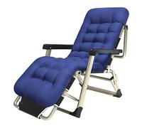 HFERTSCN Fandiao - Sedie pieghevoli a gravità zero, per il tempo libero, per spiaggia, patio, giardino, campeggio, all'aperto, capacità di carico 250 kg, colore: blu