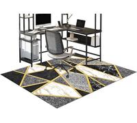 HFERTSCN Grande Tappetino da scrivania per Moquette e Pavimenti duri 200 x 230 cm Mastro da Gioco Anti-Slip Protettore per Pavimenti in Legno per tappetini per Moquette per impieghi Pesanti. FANDIAO
