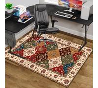 HFERTSCN Grande Tappetino per Sedia Non Slip per Ufficio e Giochi -Protegge i Pavimenti di Moquette e Legno -Rettangolo Protettore del Pavimento 150 X 160 cm -, Pesante, Facile da Curare FANDIAO