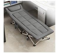 HFERTSCN Lettiera da campeggio pieghevole portatile, sedie da salotto pieghevole all'aperto, sedia a sdraio pieghevole all'aperto letto per dormire, perfetto per il campeggio, piscina, spiaggia, c,