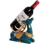 HFERTSCN Scaffale di vino rosso Punzione, portabottiglie desktop, statue art ornament sculture desktop scultura creativa porta wine moderna piazza FANDIAO