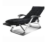 HFERTSCN Sedia da salotto, poltrona pieghevole zero a gravità ms poltrona reclinabile con gambe in alluminio ispessite e allargate, supporto fino a 300 kg, per soggiorno, patio, esterno (G) FANDIAO