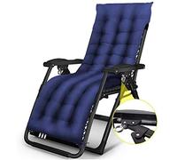 HFERTSCN Sedia da salotto, sedie da giardino da sole solare a zero gravity patio sedia da le lounger sedia pieghevole all'aperto per persone pesanti da campeggio in campeggio da spiaggia supporto
