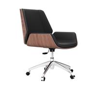 HFERTSCN Sedia da ufficio ergonomico - tessuto di comfort regolabile per 8+ ore di seduta - Supporta il peso corporeo - Ideale per la conferenza degli uffici e le sale di studio - Colore 1 FANDIAO