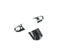 HFEWCVK Adatto for Mini Cooper S R53 R52 Convertible Car Accessori Auto Volante for auto Pannello pulsante Copertura Adesivo for lo styling(The Black Flag B)