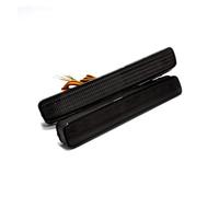 HFEWCVK Misura for T0y0ta Prius V Noah 80 Yaris Cross GR Corolla Paraurti Posteriore Luce Sinistra Destra Coda Freno di Arresto Della Lampada DRL Riflettore Luci(Smoke lens)