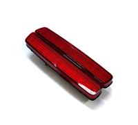 HFEWCVK Misura for T0y0ta Prius V Noah 80 Yaris Cross GR Corolla Paraurti Posteriore Luce Sinistra Destra Coda Freno di Arresto Della Lampada DRL Riflettore Luci(Red lens)