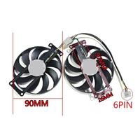 HFFOZMD 1 Lotto FDC10H12S9-C T129215SU Ventola GPU GTX 1660、RTX 2060, per Ventola di Raffreddamento della Scheda Video ASUS RTX 2070、GTX 1660 1660TI Dual Evo(T129215SU 1LOT)