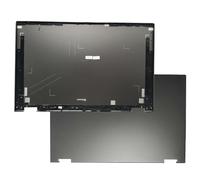 HFFOZMD Cover Posteriore LCD per Lenovo Flex 5-15 5-15IIL05 5-15ITL05 Yoga C550-15 Coperchio Top Case(Black-Gray)