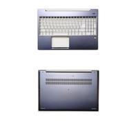 HFFOZMD Custodia Posteriore LCD per Laptop, Cornice Anteriore, poggiapolsi, Copertura Inferiore Superiore, per Lenovo Air15 2019, per IdeaPad S540-15IWL 81NE(Sky Blue)