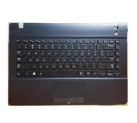 HFFOZMD Custodia Superiore, poggiapolsi, Copertura Inferiore per Laptop Samsung 300E4E 270E4E 270E4V 275E4V 271B4E 2470ev Shell(Dark Blue Color)