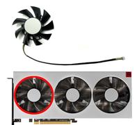 HFFOZMD per AMD per XFX POWERCOLOR per Sapphire per ASROCK per VISIONTEK per Radeon VII Ventola di Ricambio per Scheda Grafica FD8015H12S(Left Fan)