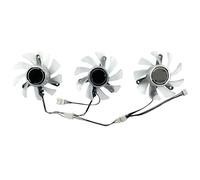 HFFOZMD per ASROCK per Radeon RX5700 5700XT per Phantom Gaming D OC Ventola di Ricambio per Scheda Grafica PVA080E12R(Set of Three Fans)