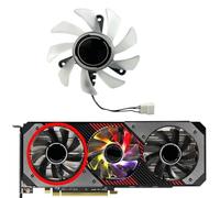 HFFOZMD per ASROCK per Radeon RX5700 5700XT per Phantom Gaming D OC Ventola di Ricambio per Scheda Grafica PVA080E12R(Left Fan)