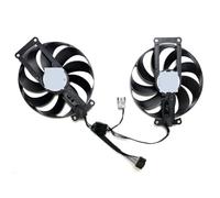 HFFOZMD per ASUS per GeForce RTX3050 3060 3060ti LHR Dual Mini OC V2 Ventola di Ricambio per Scheda Grafica T129215SU PLA09215S12H(Green)