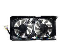 HFFOZMD per ASUS per Scheda Grafica GeForce GTX1650 1660ti Dual OC Pannello Ventola di Ricambio con