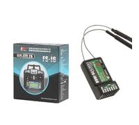 HFFOZMD per Flysky FS-i6 FS I6 2.4G 6CH AFHDS RC Trasmettitore con iA6B iA6 iA10B Ricevitore Radio Remote Controller per FPV Drone(I6 Left with iA6B)