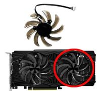 HFFOZMD per GAINWARD per GeForce RTX2060 2060S 2070 GTX1660 1660ti 1660S Ghost/Storm Ventola di Ricambio GA91S2U(Right Fan)