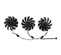 HFFOZMD per GIGABYTE per GeForce RTX2070 2070S 2080 2080S 2080ti per Ventola di Ricambio per schede grafiche Gaming OC PLA09215S12H(Set of Three Fans)