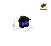 HFFOZMD per HPXGRC Servo Impermeabile 9g 17g 20g Micro Digitale per Aereo RC Drone Mini Elicottero per Auto ad Ala Fissa per Wltoys(XG2195 9g)