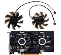 HFFOZMD per INNO3D per GeForce RTX2070 8GB Twin X2 Black Gold Extreme Edition Ventola di Ricambio CF-12915S