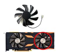 HFFOZMD per INNO3D per GeForce RTX2070S 2080 2080ti per Ventola di Ricambio per Scheda Grafica Twin X2(Right Fan)