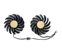 HFFOZMD per MSI per Radeon RX5700 5700XT 8GB per Ventola di Ricambio per Scheda Grafica Evoke OC PLD09210S12HH(A Pair of Fans)