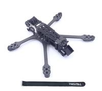 HFFOZMD per PHISITAL per Mark5 DC/X O3 225mm Fibra di Carbonio per DeadCat Struttura FPV Kit Telaio 5 Pollici per RC Quadcopter Freestyle Drone Fai da Te(Mark5 DC O3 Black)