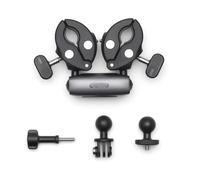 HFFOZMD per Supporto per Moto Osmo per carichi Pesanti con Regolazione Rapida dell'angolo a Doppio Morsetto Selfie Stick tiro dinamico Flessibile(Dual Heavy-Duty Clam)