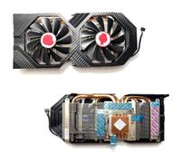 HFFOZMD per XFX per Radeon RX580 588 590 8GB Black Wolf Versione Scheda Grafica Set di radiatori e ventole Ricambio